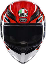 AGV K1 S Helmet - Lion - Black/Red/White - Small 2118394003-035-S