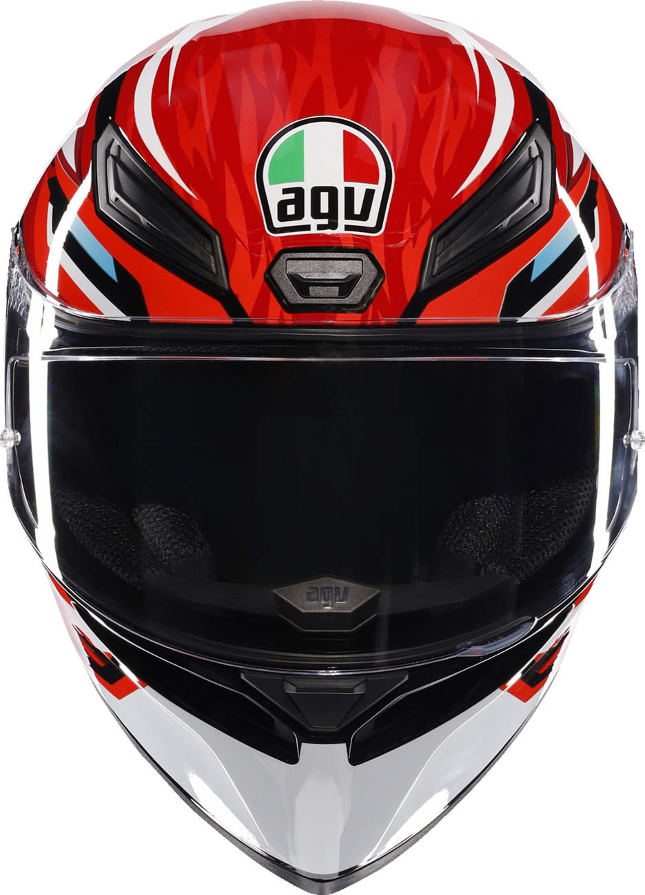 AGV K1 S Helmet - Lion - Black/Red/White - 2XL 2118394003-035-XXL