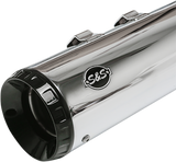 S&S CYCLE GNX Mufflers - 4.5" - Chrome 550-0991