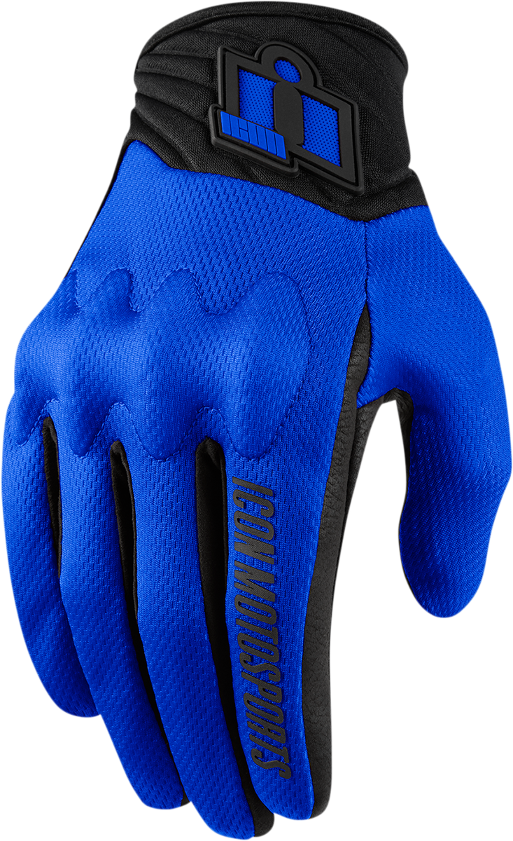 ICON Anthem 2 CE™ Gloves - Blue - 3XL 3301-3682