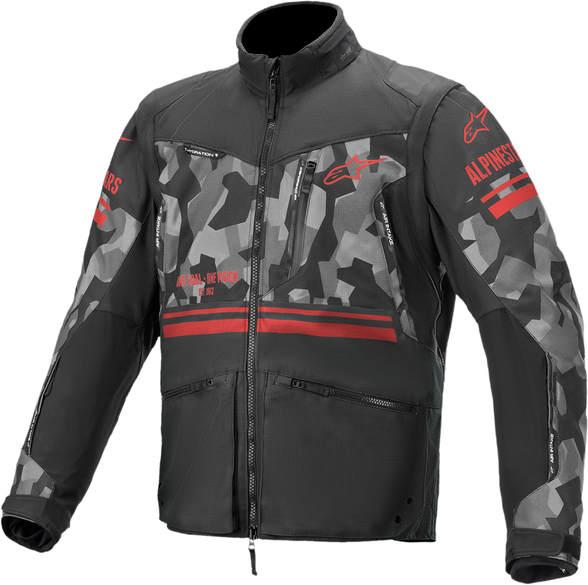 ALPINESTARS Venture Jacket - Red Camo - Small 3703019-9133-S