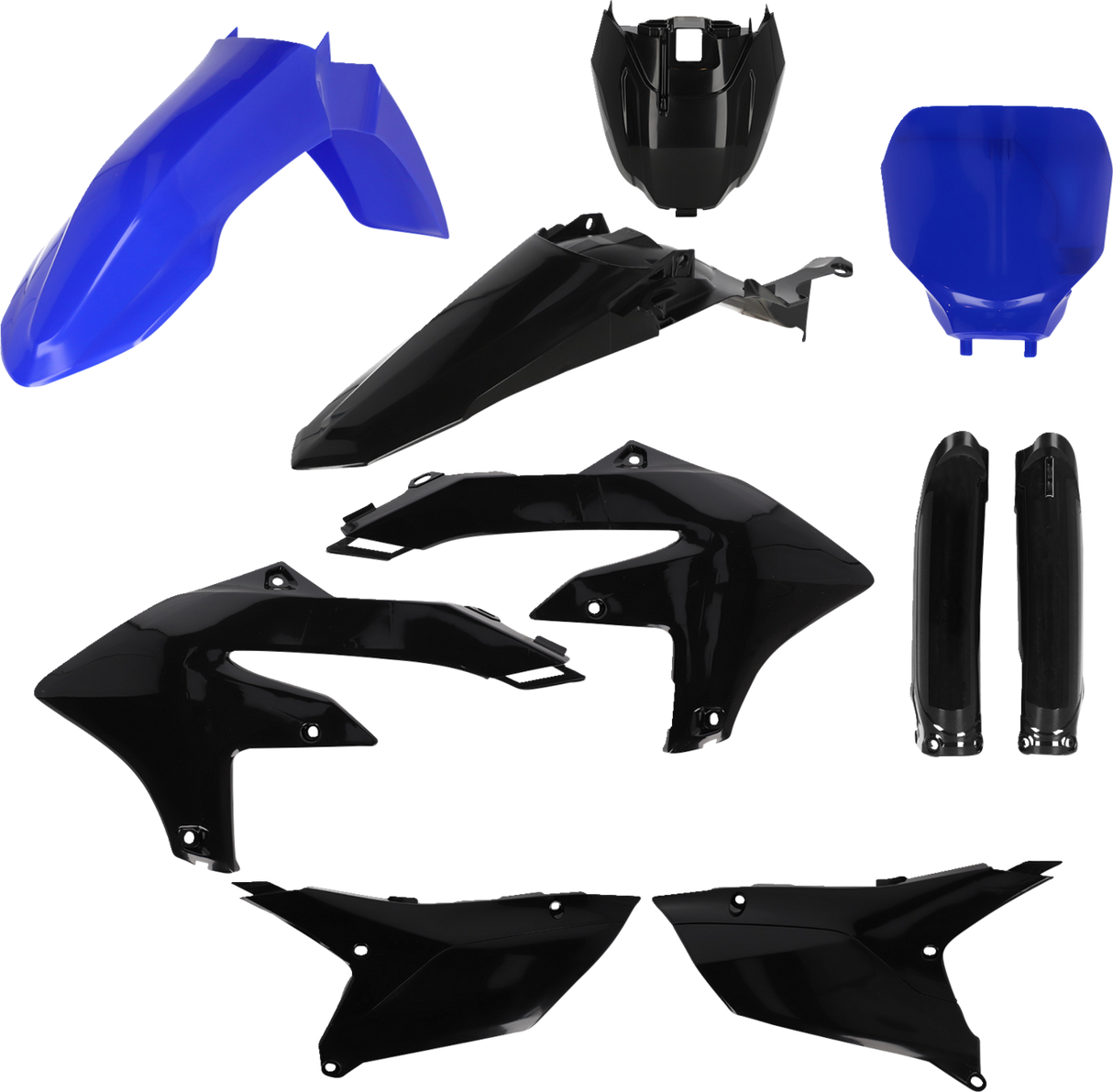 ACERBIS Full Replacement Body Kit - Black/Blue 2979591004