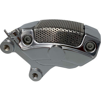 DRAG SPECIALTIES Caliper - Front Left - Chrome - '08-'23 Tour B16-0730