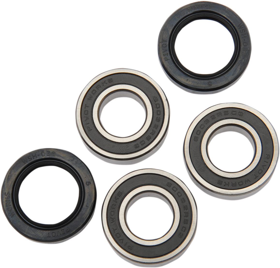 PIVOT WORKS Wheel Bearing Kit - Rear PWRWK-H34-001