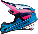 Z1R Rise Helmet - MC - Pink/Blue - 3XL 0110-7190