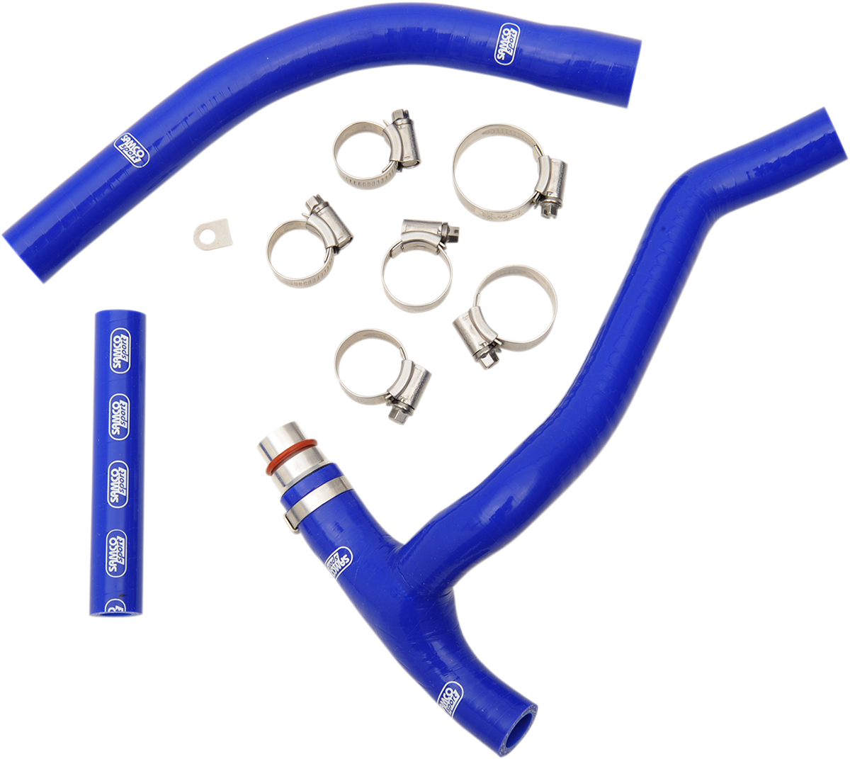 MOOSE RACING Race Fit Radiator Hose Kit - Blue - Yamaha MBU-YAM-65-BL