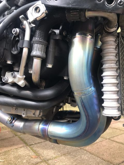 Vandemon  Yamaha YZF-R1 & YZF-R1M Vandemon Titanium Exhaust System 2015-24 YAMAR115EXHTICFA