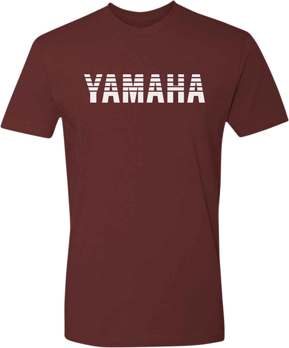 YAMAHA APPAREL Yamaha Heritage T-Shirt - Maroon - XL NP21S-M1965-XL