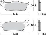 SBS Off-Road Sintered Brake Pads 671SI