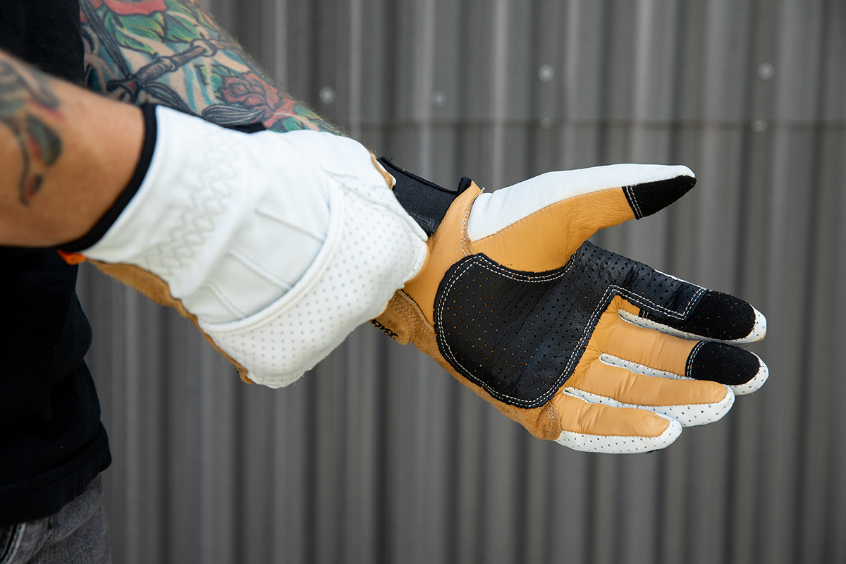 BILTWELL Borrego Gloves - Cement - 2XL 1506-0409-306