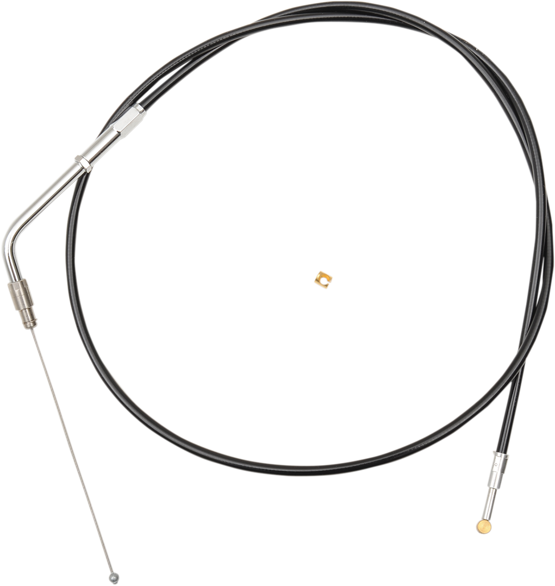 LA CHOPPERS Throttle Cable - 12" - 14" - Black LA-8100TH13B