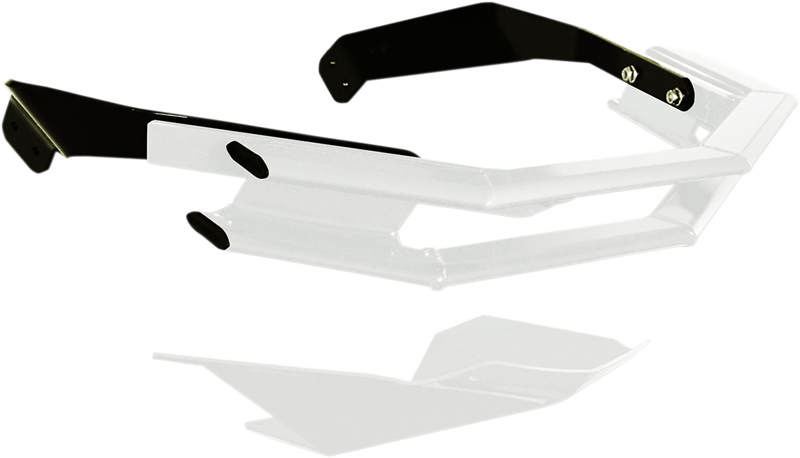 STRAIGHTLINE PERFORMANCE Double Bar Front Bumper - White - Ski-Doo 183-226-WHITE