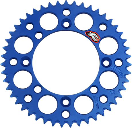 RENTHAL Sprocket - Yamaha - Blue - 47 Tooth 121U-420-47GBBU