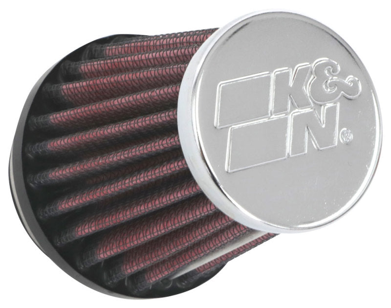 K&N Universal Chrome Filter 1 9/16 inch FLG / 2 5/8 inch Bottom / 2 inch Top / 3 inch Height RC-2290