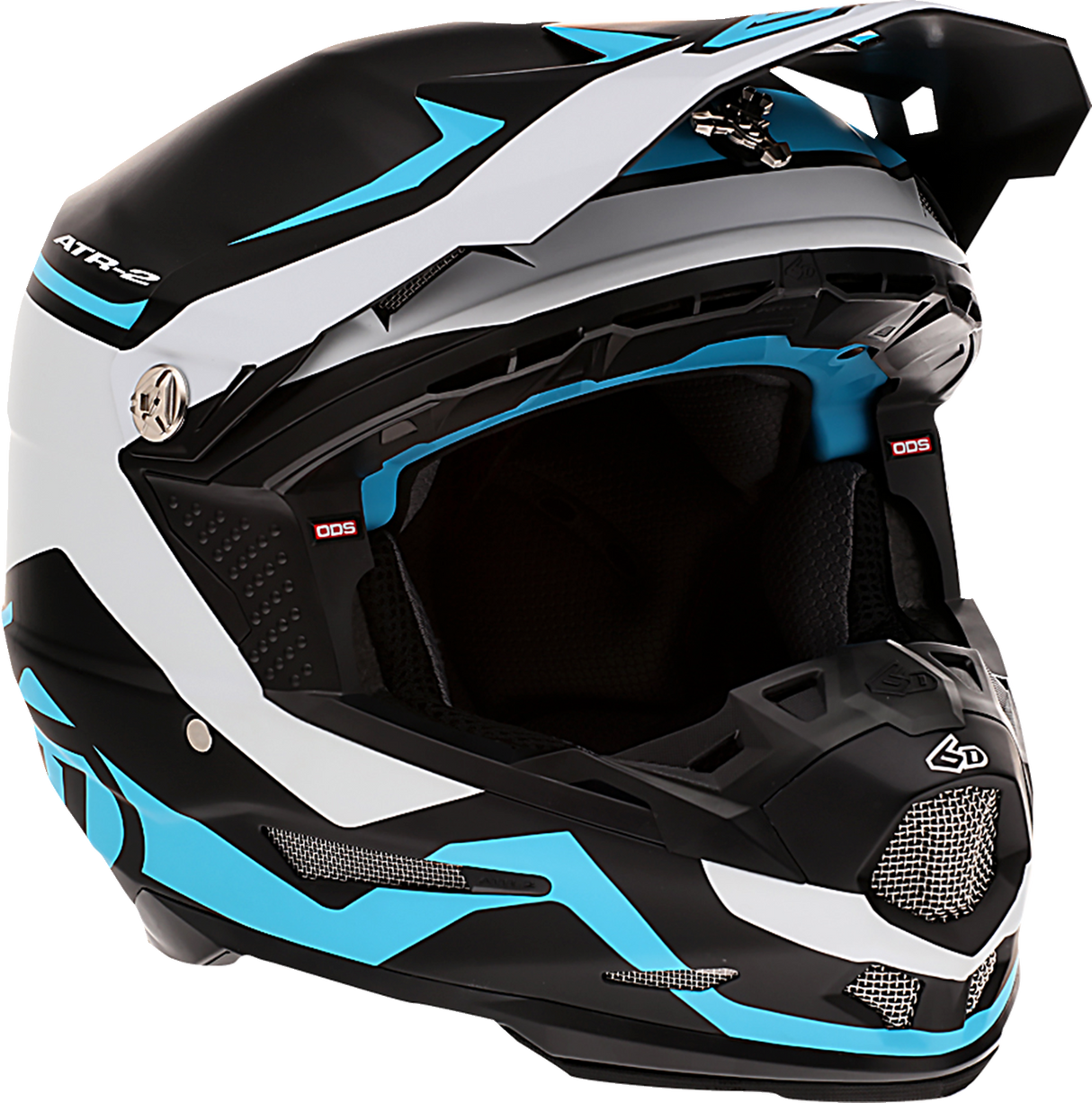 6D ATR-2 Helmet - Drive - Cyan - Medium 12-2726