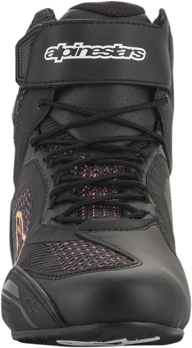 ALPINESTARS Stella Faster-3 Rideknit Shoes - Black/Yellow/Pink - US 11.5 2510520143912