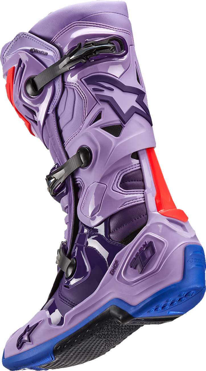 ALPINESTARS Tech 10 Boots - Laser Purple - US 8 2010020-398-8