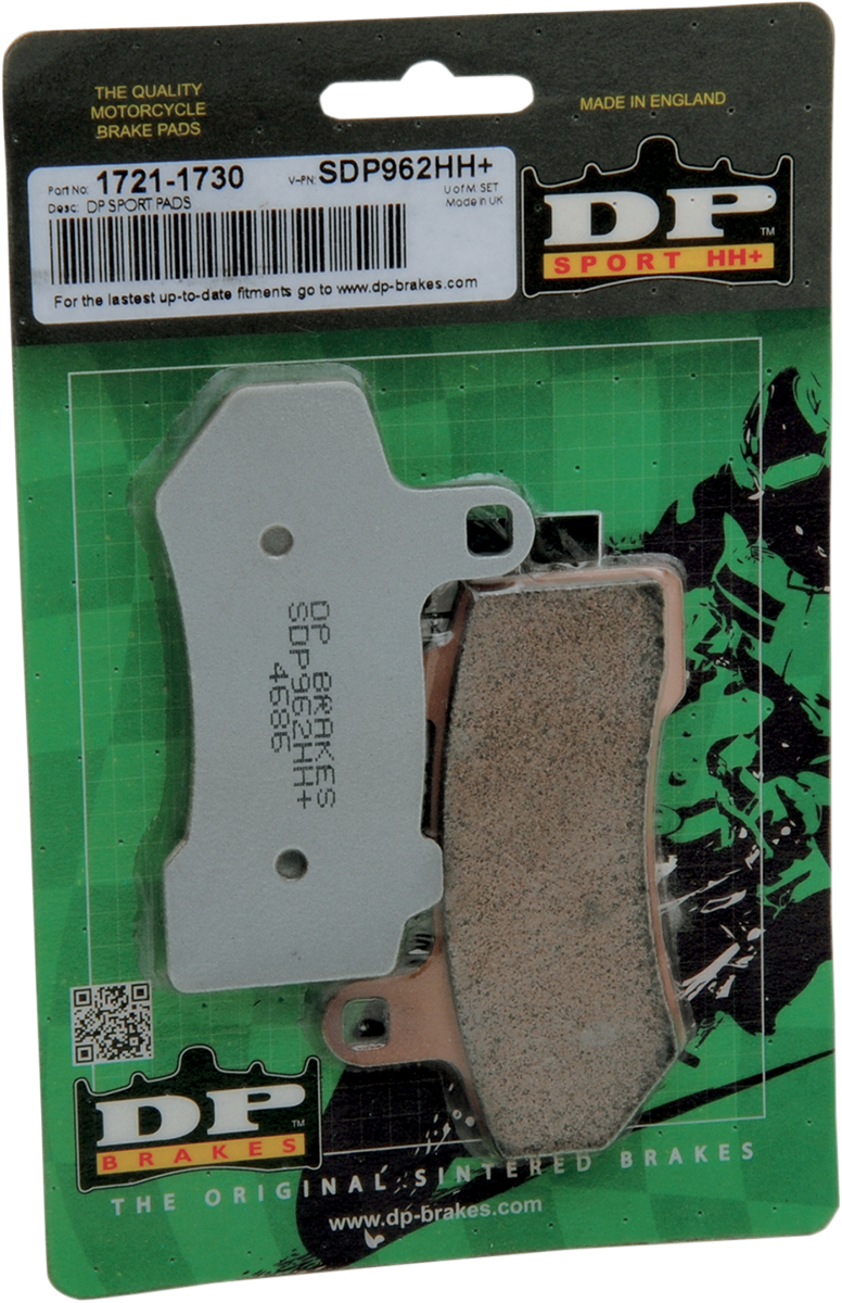 DP BRAKES Sintered Metal Brake Pads - Harley-Davidson - SDP962HH SDP962HH