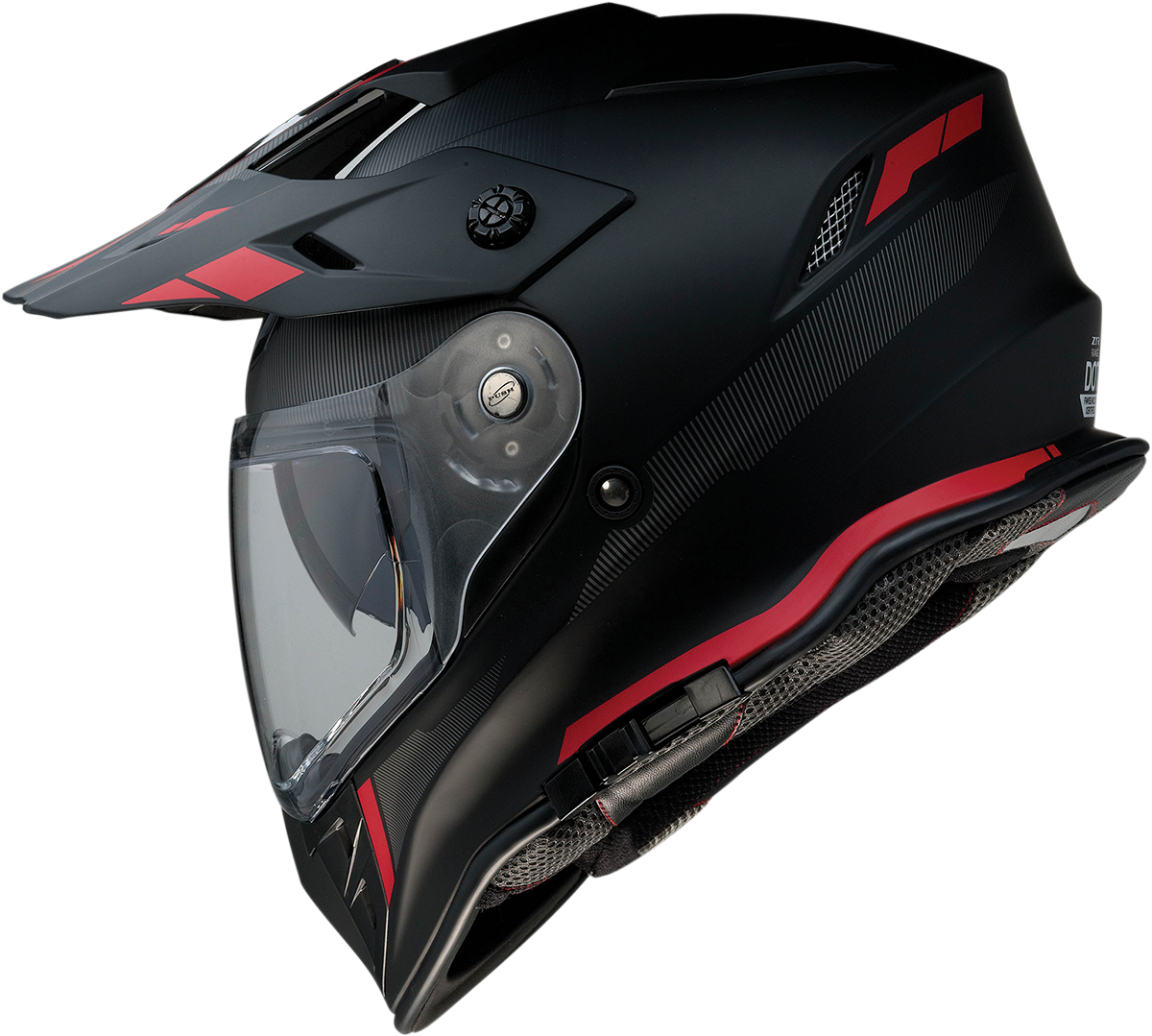 Z1R Range Helmet - Uptake - Black/Red - XS 0140-0013