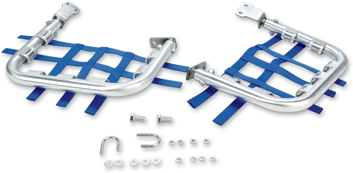 DG PERFORMANCE Nerf Bars - Raptor 80 - Natural/Blue 60-4480