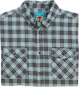 BILTWELL Pacific Flannel Shirt - Large 8145-069-004