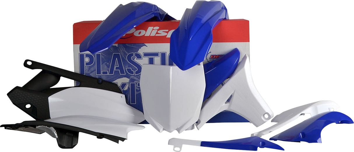 POLISPORT Complete Body Kit - '11 - '12 OEM Blue/White/Black - YZ 450F 90274