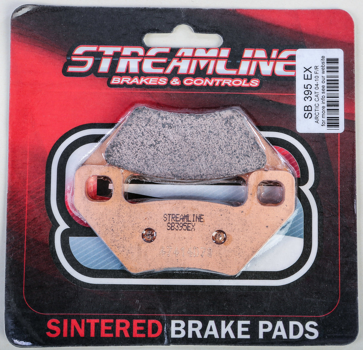 STREAMLINE Brake Pad Extreme Duty SB395EX