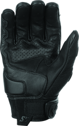 Speed and Strength Twist of Fate Leather Gloves Black - Small