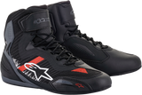 ALPINESTARS Faster-3 Rideknit® Shoes - Black/Gray/Red - US 11 2510319116511