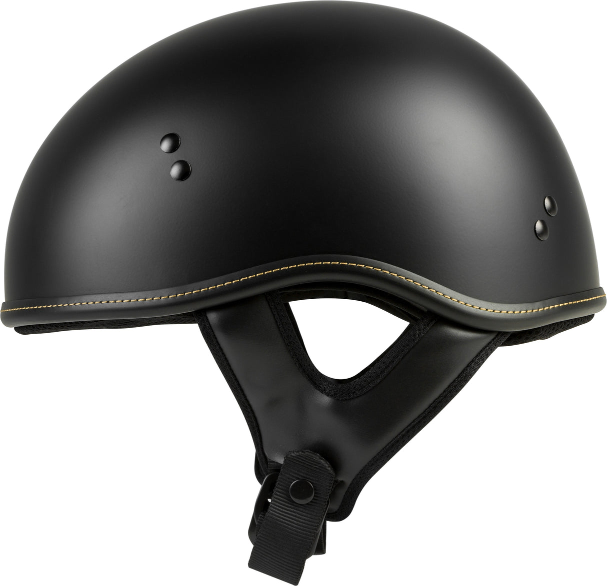 HIGHWAY 21 .357 Solid Half Helmet Matte Black Xl F77-1101X