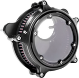 PERFORMANCE MACHINE (PM) Vision Air Cleaner - Black Ops - Touring/Softail 0206-2158-SMB