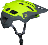 6D ATB-2T Helmet - Ascent - Neon Yellow/Gray Matte - M/L 23-0046