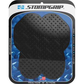 STOMPGRIP Traction Pad Tank Grips - Volcano - Black - XSR 900 50-10-0001B