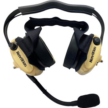 NAVATLAS Headset - Behind-the-Head - Stereo/VOX - Beige NB202BE