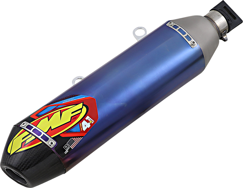 FMF 4.1 RCT Exhaust with MegaBomb - Anodized Titanium KTM 500 XCF-W /Husqvarna  FE501  2020-2022 045663 1820-1960