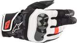 ALPINESTARS SMX Z Drystar® gloves - Black/White/Fluo Red - Small 3527421-1231-S