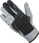 BILTWELL Baja Gloves - Gray - Large 1508-1101-304