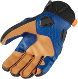 ICON Hypersport™ Short Gloves - Blue - Large 3301-3541