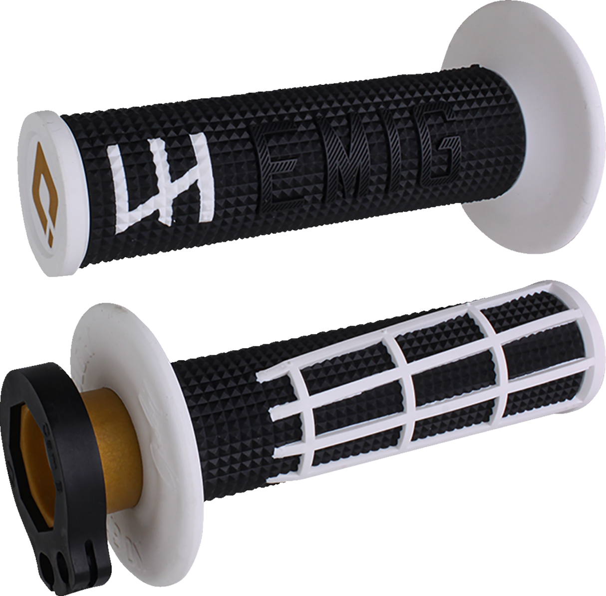 ODI Grips - Emig 2.0 - Black/White H36E2BW