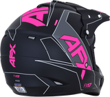 AFX FX-17 Helmet - Aced - Matte Black/Pink - Small 0110-6510