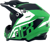 AFX FX-19R Helmet - Racing - Matte Green - Large 0110-7080