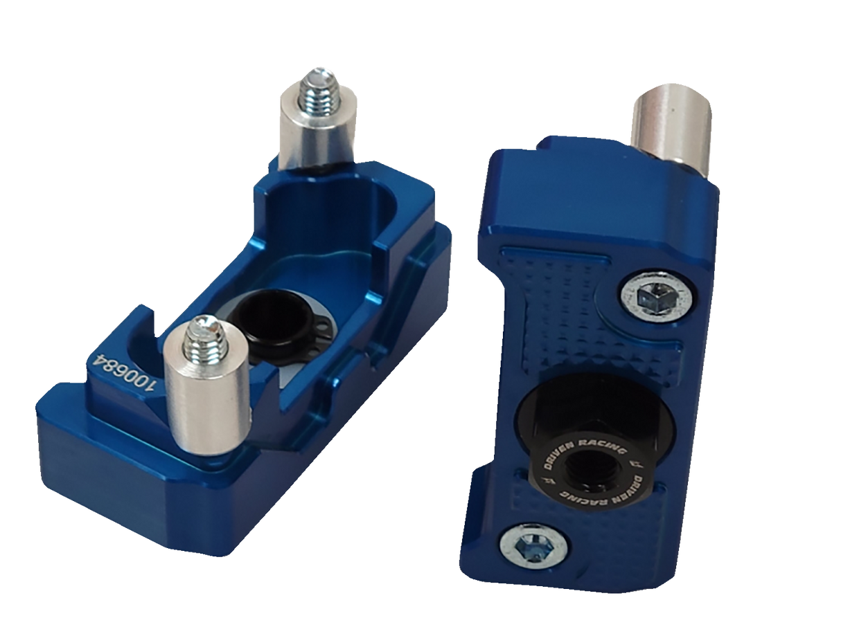 DRIVEN RACING Captive Axle Block Sliders - Blue DRCAX-204BL