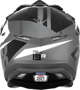 AFX FX-19R Helmet - Racing - Frost Gray - Medium 0110-7074