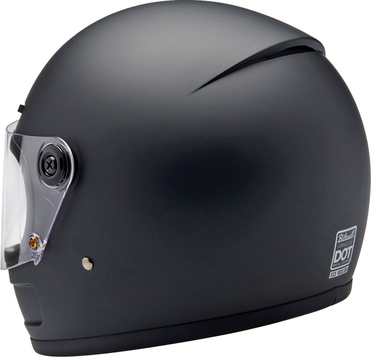 BILTWELL Gringo SV Helmet - Flat Black - XS 1006-201-501