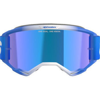 ALPINESTARS GOGGLES Vision 5 Goggle - Blaze - Blue - Blue Mirror 5102125-7271