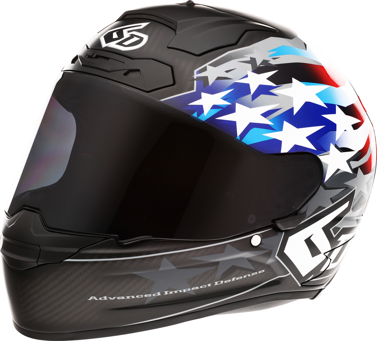 6D ATS-1R Helmet - Patriot - Red/White/Blue - 2XL 30-0699