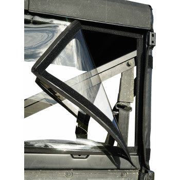 SEIZMIK Full Doors And Rear Window - Black - Polaris Ranger 51-20992