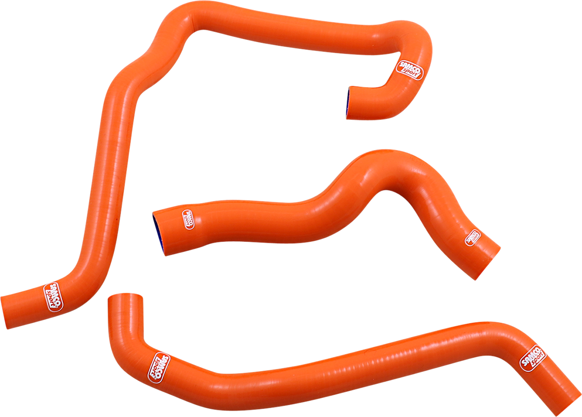 SAMCO SPORT Radiator Hose Kit - Orange - KTM KTM-123-ORG