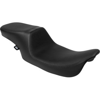 DRAG SPECIALTIES SEATS Predator 2-Up Seat - Vinyl - Smooth - w/o Backrest - FL '97-'07 0801-1995