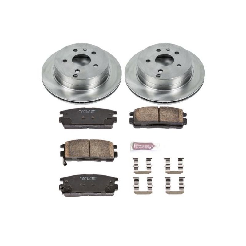 Power Stop 10-17 Chevrolet Equinox Rear Autospecialty Brake Kit